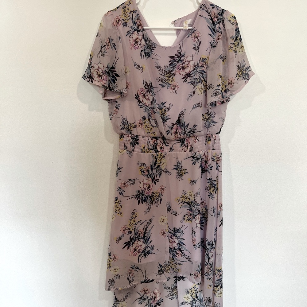 Lilac High-low Dress